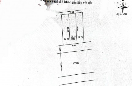Bán đất đường 15m - ĐT602 - Hòa Ninh - cách chợ 200m